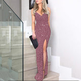 Olivia Wilde Dress Sexy Fashion Dress Sequined Suspender Gown