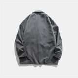 Men's Casual Suit Man Blazer Chain Stitching Suit Jacket Men Loose Lapels Casual Small Suit