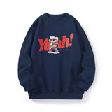 Children Boy Hoodie Autumn Winter Children's Fleece-Lined Sweater Warm Hoodie
