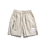 Men Shorts Summer Letter Embossed Straight Casual Pants Shorts Men