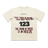 Rrr123 T Shirt Python Puff Print Loose Short Sleeve