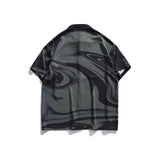 Men T-Shirt Summer Printed Shirt Casual Youth Short Sleeve Men