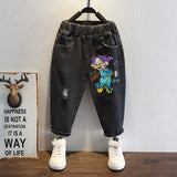 Toddler Boys Pants Boys' Jeans Children's Autumn Models Casual Pants