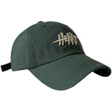 Stussy Cap Retro Alphabet Embroidery Casual