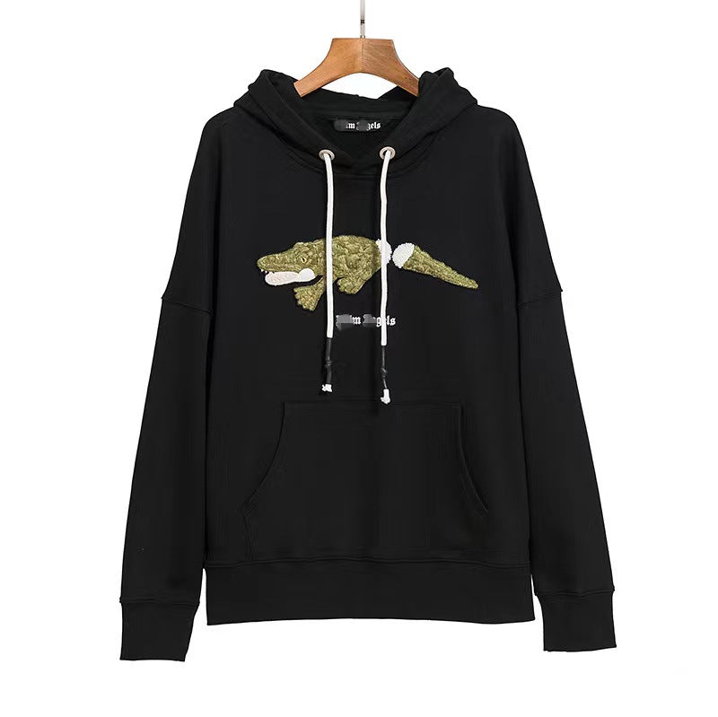 Palm Angels Hoodie Hooded Sweater Men's and Women's Loose Hoodie Coat
