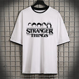 Stranger Things T Shirt Stranger Things Stranger Things Short Sleeve T-shirt Men's and Women's Loose Casual Large Size Couple Cotton Summer