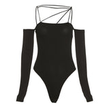 Music Festivals Rave Outfits Girls Tops Fall Winter Fashion Slim Fit Long-Sleeved T-shirt