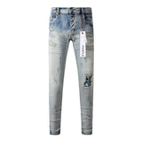 Purple Brand Jeans Blue Patch Jeans