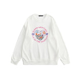Preppy Aesthetic Sweatshirt Loose Men's and Women's Long Sleeves Sweatshirt Pullover
