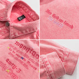 Men Jacket Spring Denim Jacket Coat Male Loose Shirt