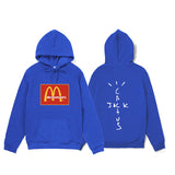 Cactus Jack McDonalds Hoodie Autumn and Winter Fashion Men's and Women's Sweater