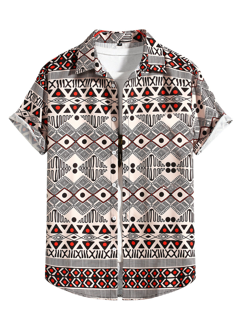 Men Hawaii Shirts Men's Shirt Short Sleeve Casual Shirt