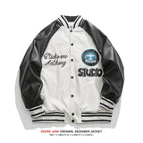 Men Jacket Spring Color Matching Men All-Matching Jacket Jacket