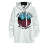 Stranger Things Hoodie Autumn Men's Casual Loose round Neck Hooded Hoodie