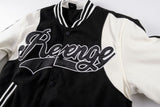 Saint Michael Baseball Jacket 2fw Hip Hop Big Talker Jacket Embroidery Stitching Baseball Uniform