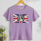 Inspired by Queen's Platinum Jubilee 2022 Elizabeth 70 Years T-shirt Printed Character Top T-shirt with Short Sleeves plus Size