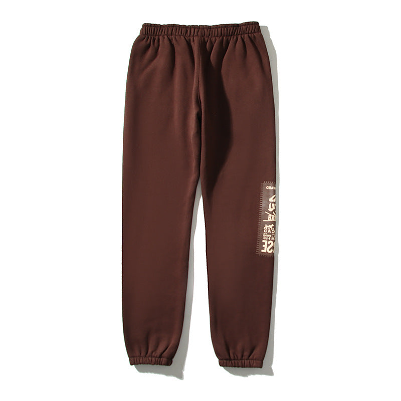 Kanye West Sunday Service Pant Towel Embroidered Track Sweatpants Leisure