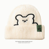 Toboggan Hat Woolen Cap Women's Autumn and Winter Knitted Hat All-Matching
