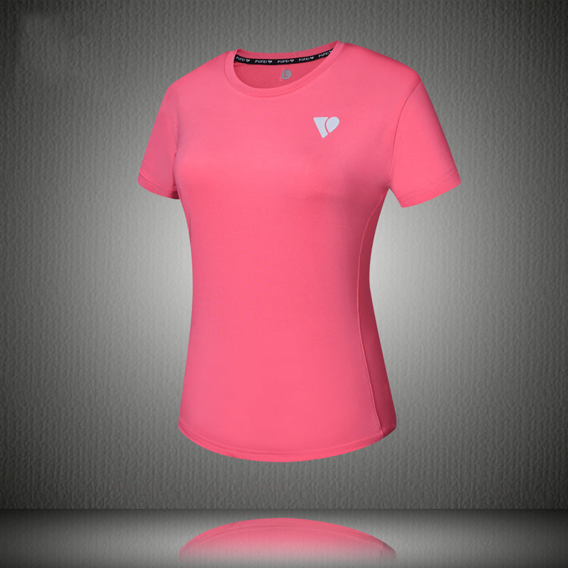 Sweat Wicking Shirt Slim Fit Sports Casual T-shirt Sports