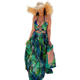 Emery Rose Dresses Spaghetti Straps Sleeveless Chiffon Dress