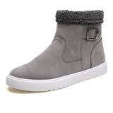 Men's Martin Boots Winter plus Size Sports Low-Cut Cotton Boots