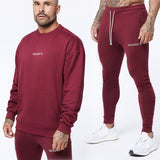 Men Tracksuit Winter Sports Outdoor Casual Loose Trendy