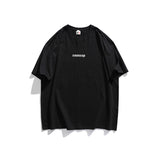 Men T-Shirt Summer Men's Printed T-shirt Loose Retro