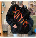 Men Sweatshirts Sweater Men's Autumn Loose round Neck Long Sleeve