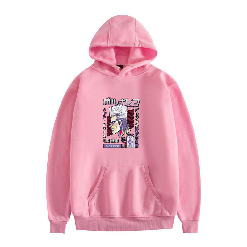 JoJo's Bizarre Adventure Dressing Fashion Casual Hooded Sweatshirt