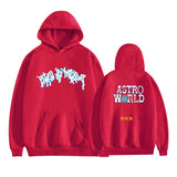 Travis Scott Astroworld Hoodie Sweater Fashion Men's and Women's Hooded Sweatshirt