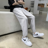 Men Pants Men's Loose Solid Color Summer Casual Pants Outdoor Sports