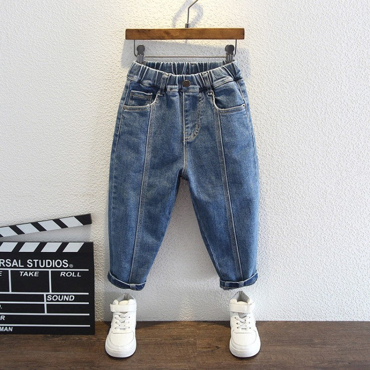 Toddler Boys Pants Boys' Spring and Autumn Clothing Jeans