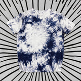 Amiri T Shirt Tie-Dyed Printed Casual Hip Hop High Street Short-Sleeved T-shirt Men