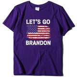 Let's Go Brandon T Shirt Women's Short-Sleeved T-shirt Women's Bottoming Shirt