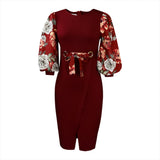 Nina Parker plus Size Dresses plus Size Temperament Dress