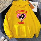 Stranger Things Hoodie Stranger Things 4 Peripheral Printed Hoodie Brushed Hoody Female