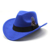 Cowboy Hats Autumn And Winter Top Hat Women 'S Retro Casual Top Hat