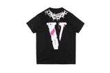 ASAP Yams V Lone T Shirt Bone Skull Rose Hooded T-shirt