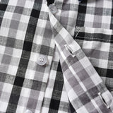 Children Boy Formal Shirt & Suspender Pants 2 Piece Set Autumn Long Sleeve Cotton Cardigan Suspender Trousers