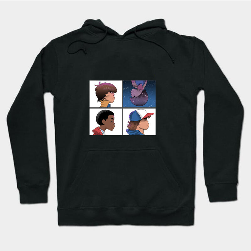 Stranger Things Hoodie Anime Peripheral Hoodie Loose-Fitting Casual Pullover