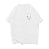 Smiley Face T Shirt Casual Sports Top