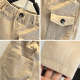Toddler Boys Pants Children's Cotton Overalls Autumn Clothing