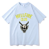 Hellfire Club Shirt Stranger Things Season Short Sleeved T-Shirt