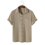 Men Hawaii Shirts Summer Men