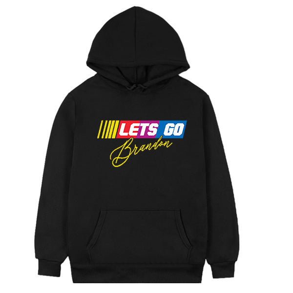 Let'S Go Brandon Hoodie Autumn Casual Long Sleeve Youth Pullover Hooded Sweater