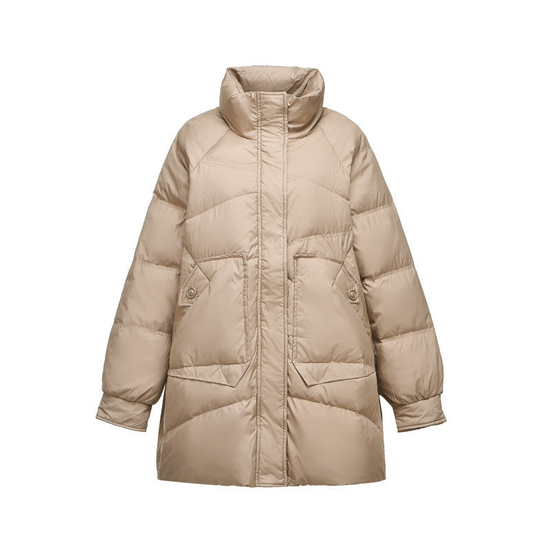 Women Winter Coats Puffer Jacket Down Coat Autumn and Winter Stand-up Collar Down Jacket Women's Fashion Winter Warm Coat