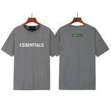 Men Fog Fear of God Essentials Short Sleeve Chest Logo Hot Stamping