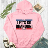 Let'S Go Brandon Hoodie Lets Go Brandon Letter Sweater Long Sleeve Hooded Sweater