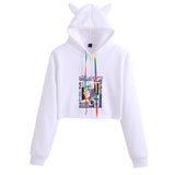 JoJo's Bizarre Adventure Dressing Cat Ears Women's Sweater