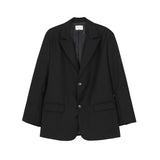 Men's Casual Suit Man Blzer Simple Style Solid Color Single Breasted Blazer Men Loose Lapels Casual Suit Top